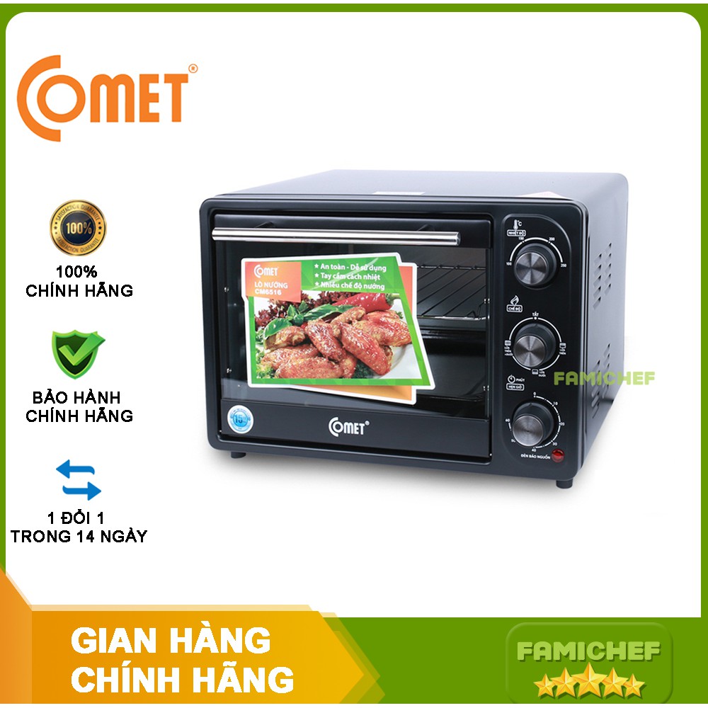 Lò nướng điện đa năng Comet CM6516 18 lít