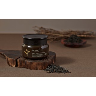 Mặt nạ ngủ trà xanh đen - innisfree black green tea 80ml