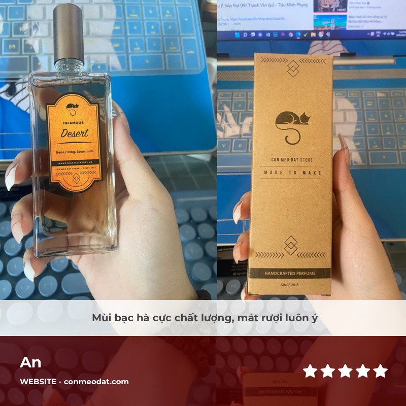 Infamous Desert - Nước hoa chế tác Con Mèo Đất
