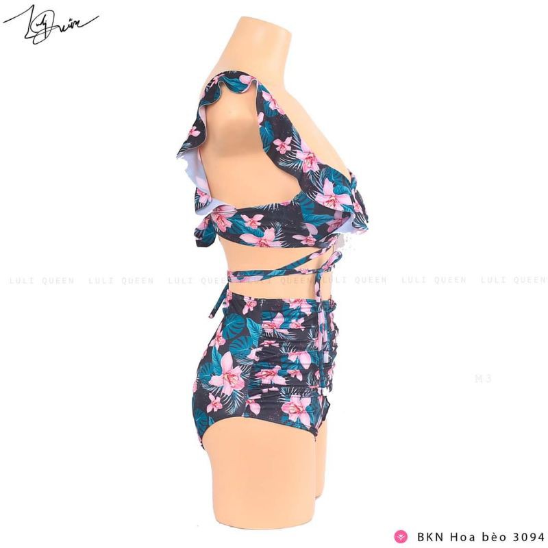 Bikini hai mảnh SIÊU TÔN DÁNG, quần nhún cạp cao che bụng, chất liệu thun cao cấp co giãn, thoải mái | BigBuy360 - bigbuy360.vn