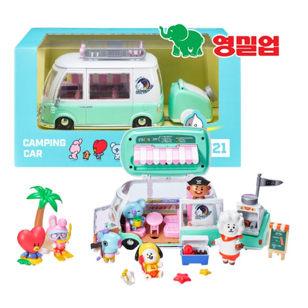 Ngôi sao vũ trụ BT21 Young Industries Motorhome Edition Figure