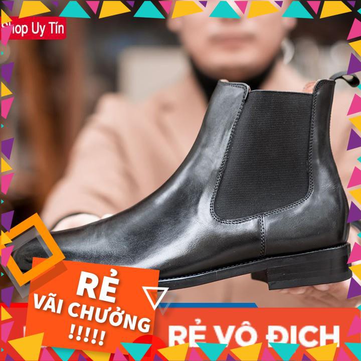 Giày da Nam CHELSEA BOT CAO CỔ hàn quốc | BigBuy360 - bigbuy360.vn