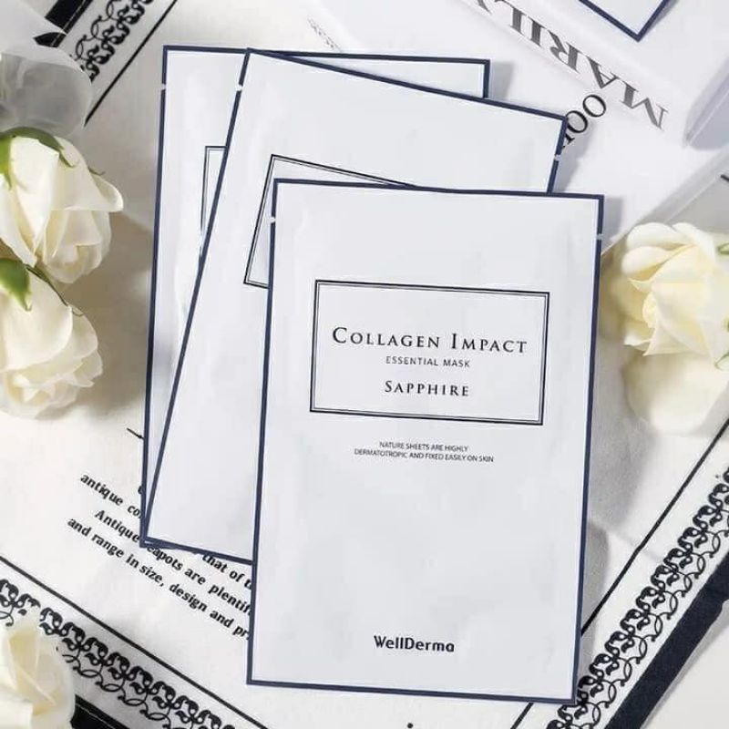 Mặt nạ cao cấp trẻ hóa da Collagen Wellderma