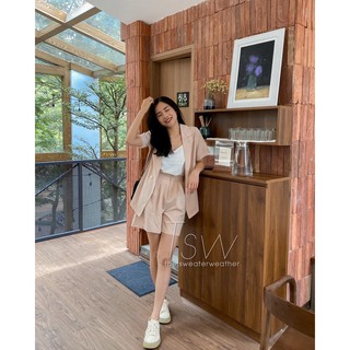 Khoác vest blazer basic