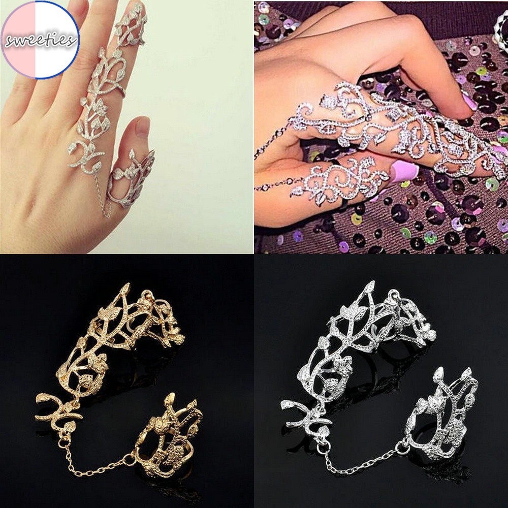 Nhẫn Đeo Khớp Ngón Tay Phong Cách Retro Thời Trang Cho Nữ