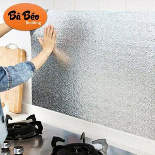 Cuộn Giấy Bạc Dán Bếp Chống Thấm, Chống Cháy (1mx0.6m)