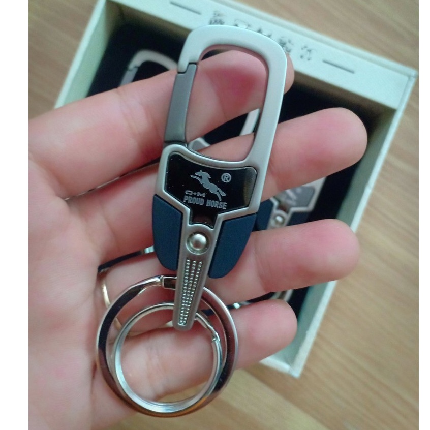 Móc chìa khóa ô tô, xe máy cao cấp M024 - Móc Đeo Thắt Lưng Quần Chất Liệu Hợp Kim Inox Cao Cấp Siêu Bền Chịu Lực Tốt