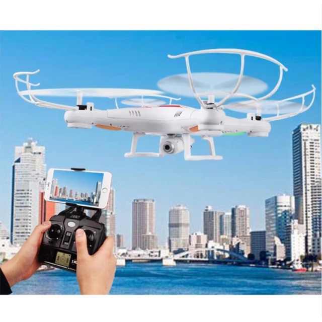 Máy bay điều khiển từ xa bằng qua remote Drone UFO X5C 4 cánh - Giá siêu hấp dẫn