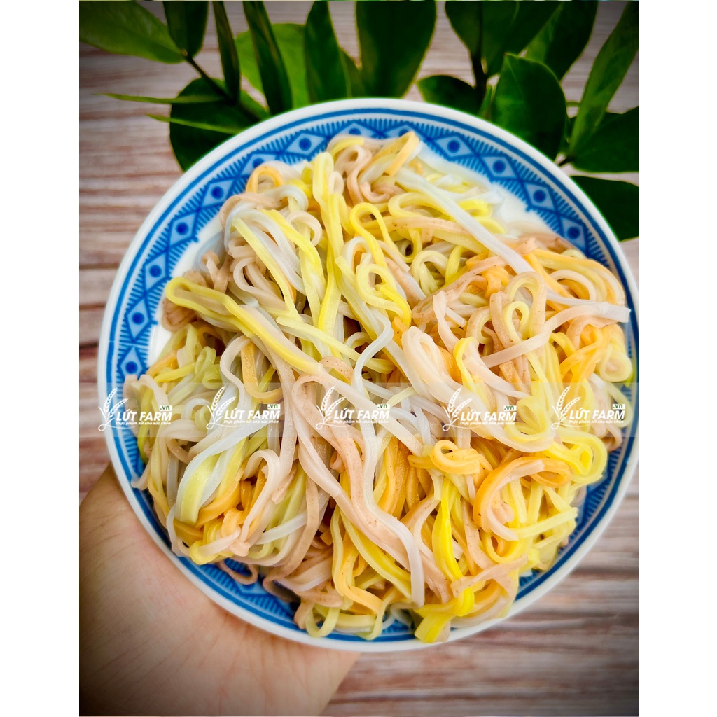 Mỳ chũ Rau củ ngũ sắc Lứt Farm 1KG