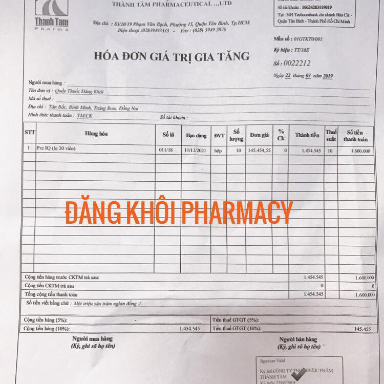 VIÊN UỐNG PREIQ-Bổ Sung Vitamin D3, Omega 3, Canxi Cho Bà Bầu, Phụ Nữ Mang Thai, Cho Con Bú