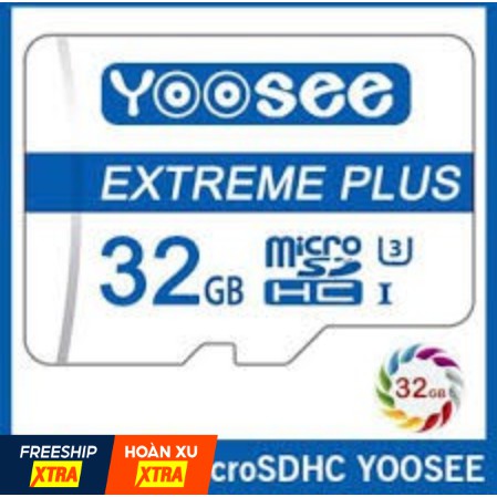 Thẻ Nhớ 32GB/ 64GB YooSee Chính Hãng Tốc Độ Cao - Chuyên dụng cho camera và điện thoại | BigBuy360 - bigbuy360.vn