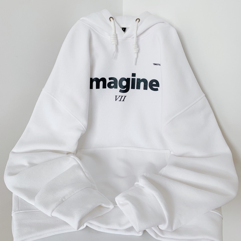 Áo nỉ hoodie unisex Homies liền mũ có túi IMAGINE | BigBuy360 - bigbuy360.vn