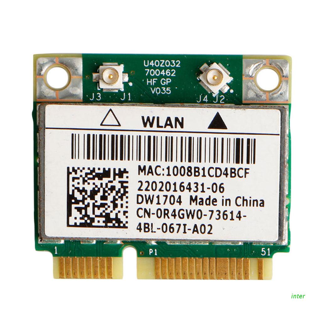 Thiết bị phát wifi bluetooth 4.0 không dây DW1704 R4GW0 BCM943142HM 300Mbps
