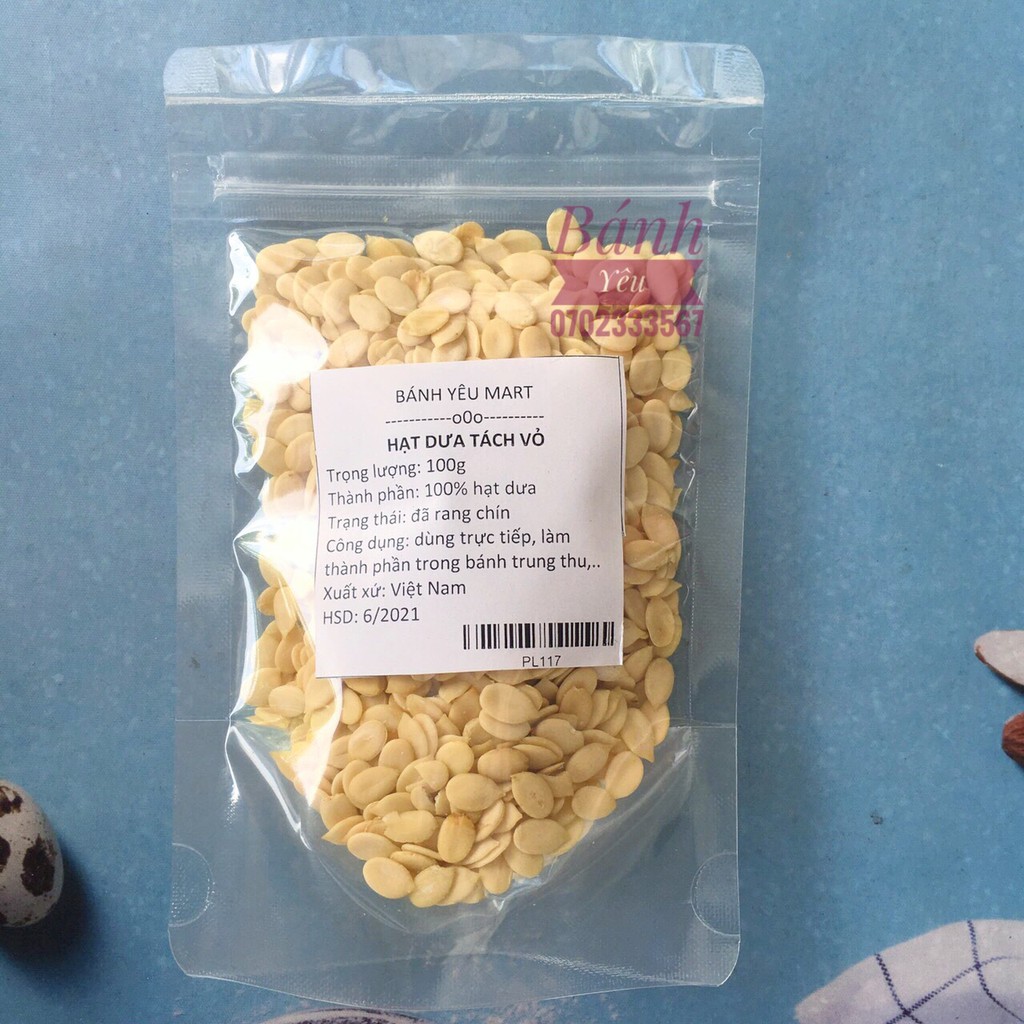 Hạt dưa tách vỏ CHIA-100g - PL117