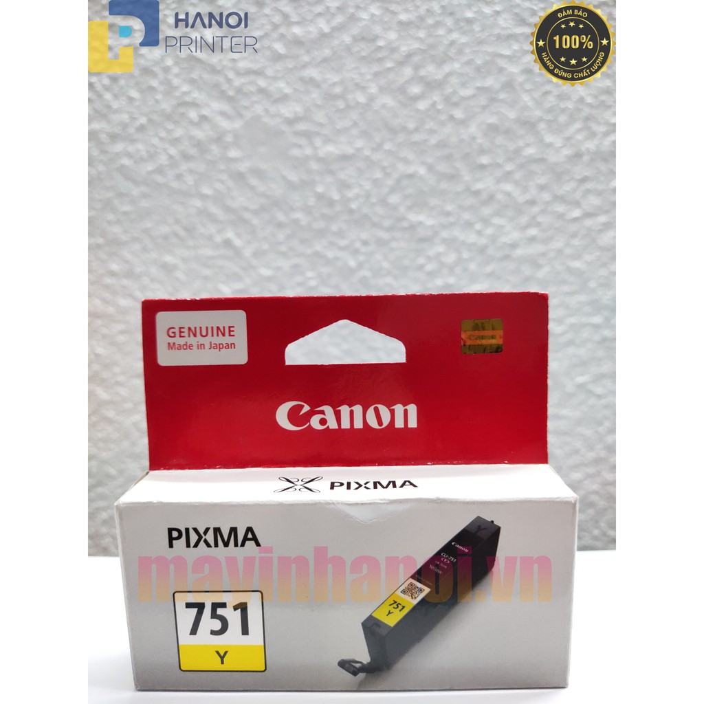 Mực in Canon CLI-751 , 750BK dùng cho Canon 6770, 6880,hàng chính hãng