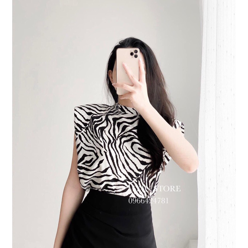 [Hàng xịn] Sét  Áo Vằn Mix Chân Váy Lệch Siêu Sang Chảnh Hàng Qc Loại1. | BigBuy360 - bigbuy360.vn