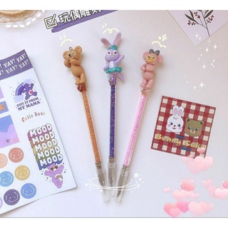 Dao unbox, cắt washi tape Stella Lou, Gấu Duffy