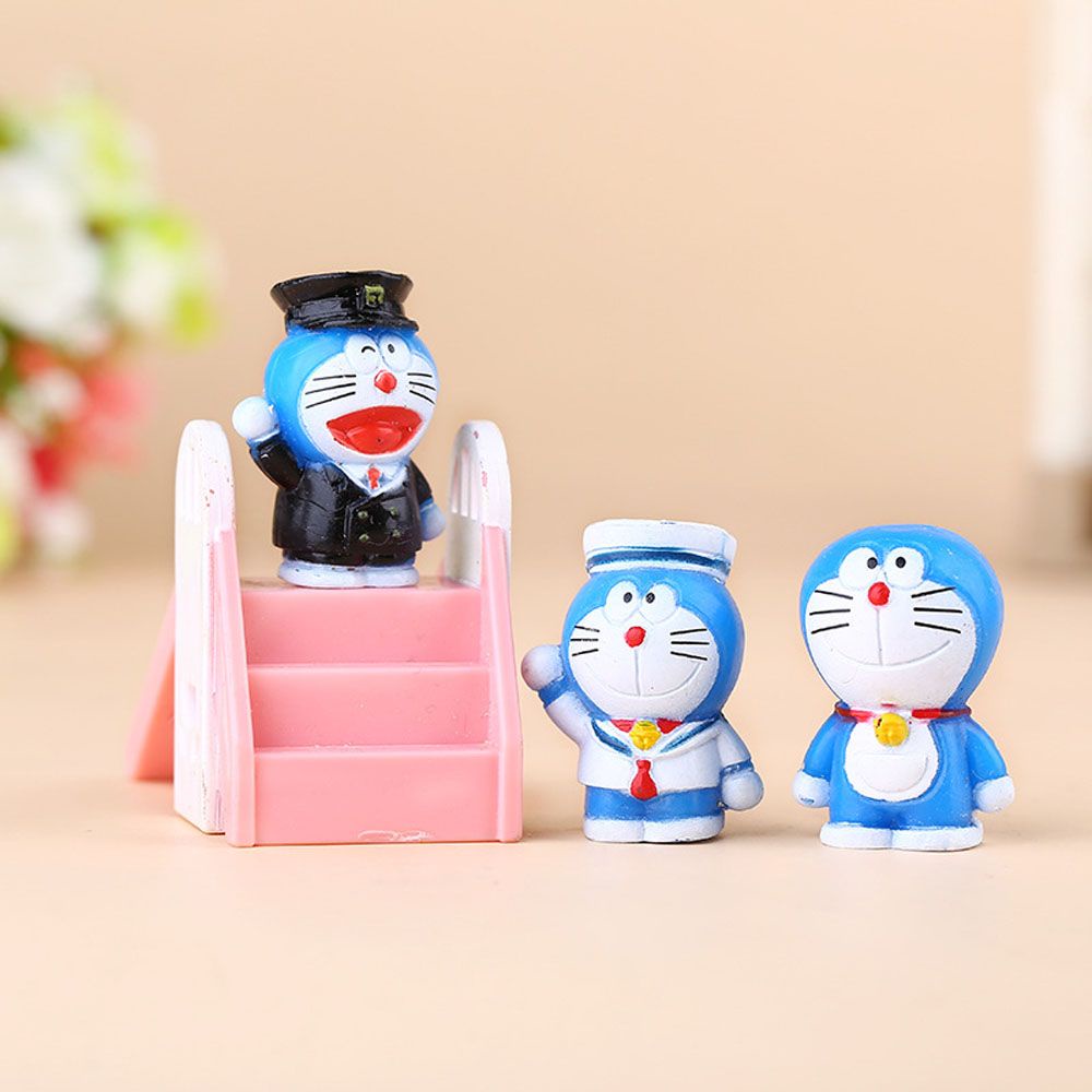 Set 10 Mô Hình Đồ Chơi Nhân Vật Trong Phim Hoạt Hình Doraemon