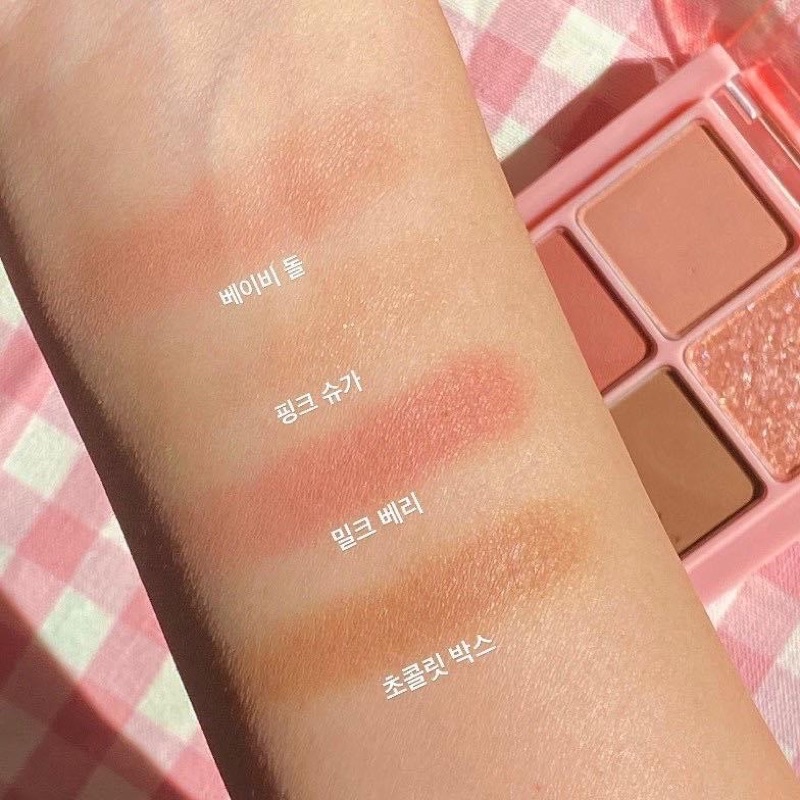 *Phấn Mắt Dạng Lì Siêu Mịn Innisfree Airy Eye Shadow Palette