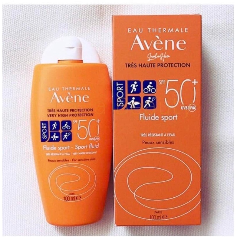 Kem chống nắng Avène sport Fluid-Fluide SPF50+100ml