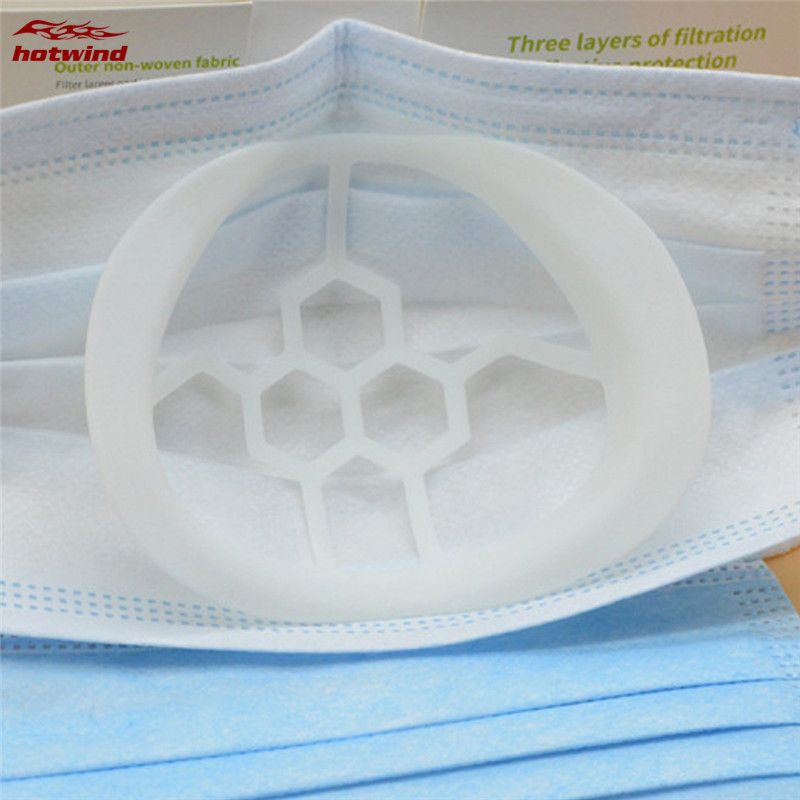 HW (Hàng Mới Về) Giá Đỡ Khẩu Trang 3d Mềm Mại Thoáng Khí Chống Bụi Dùng Một Lần