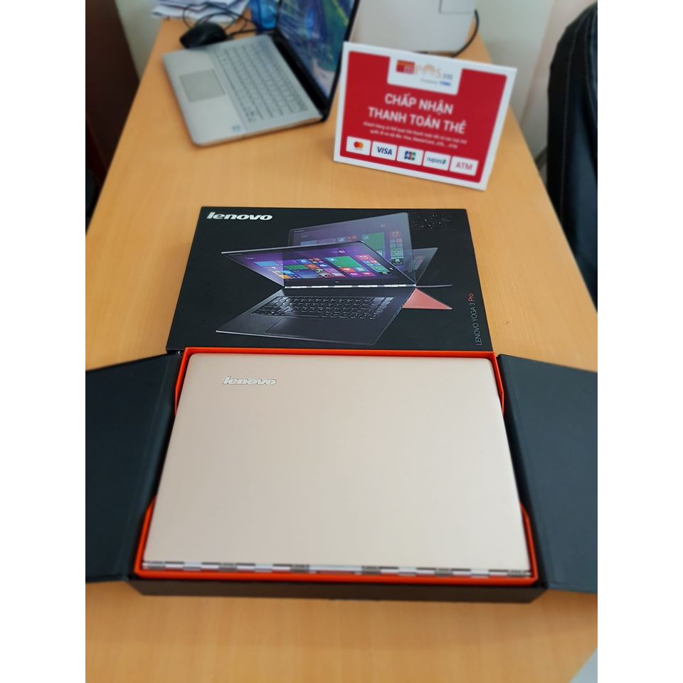 Máy Tính Lenovo Yoga Pro 3 (Core M-5Y71 4CPU, Ram 4GB, SSD NVMe 256GB, MH 13.3 3K Touch screen siêu 