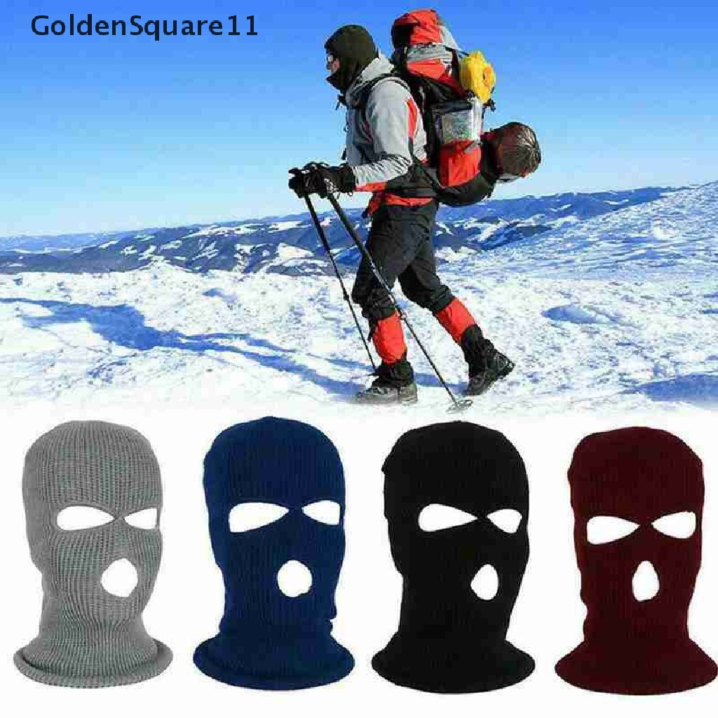 [Goldsquare11] Mũ Bảo Hiểm 3 Lỗ Che Toàn Mặt Mũ Bảo Hiểm Đi Xe Máy balaclava
