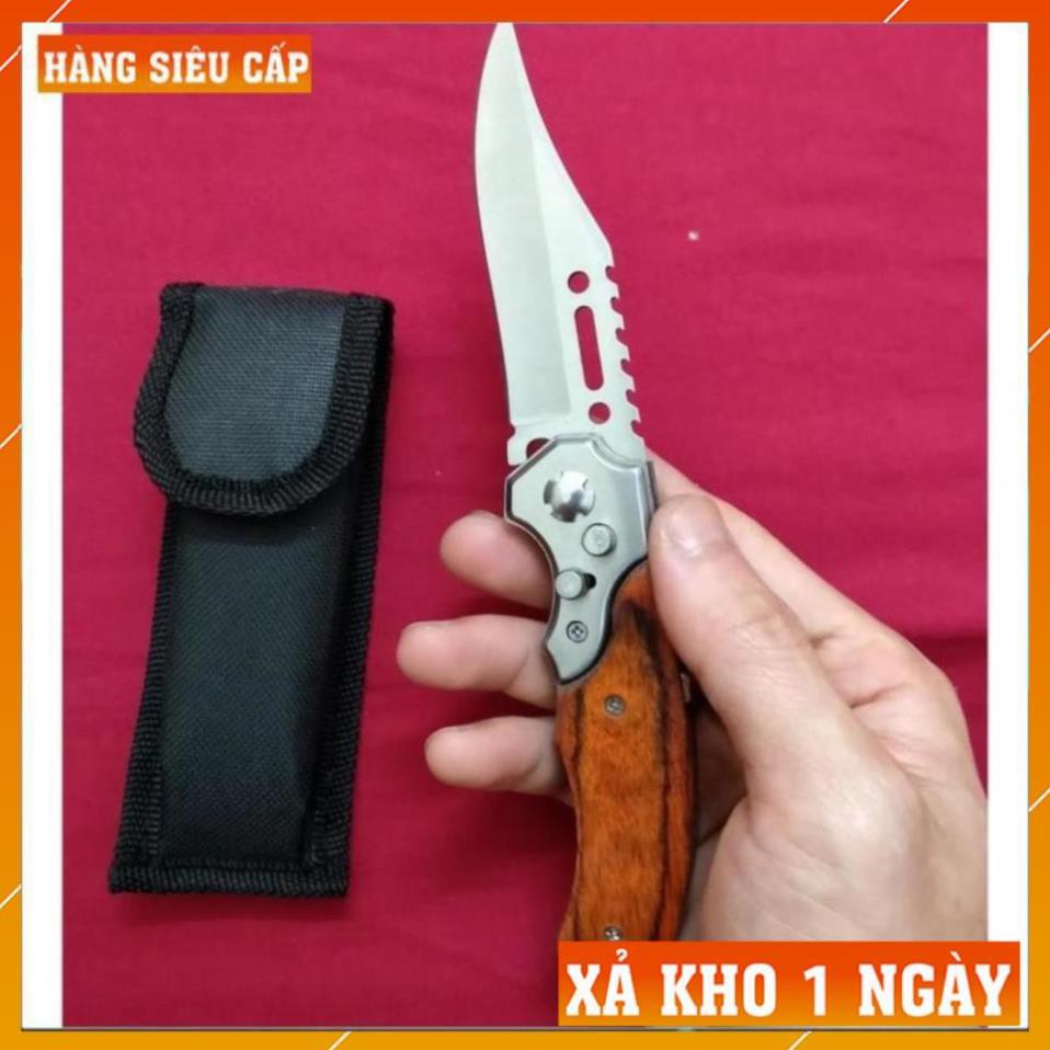 [FreeShip – Xả Kho 1 Ngày] Dao Phượt Đa Năng Bỏ Túi Giá Rẻ - Dao Phượt Gấp Cao Cấp Có Bao Đựng Du Lịch Mini USA