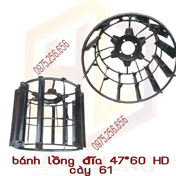 Bánh Lồng Đĩa 47*60 Dầy 4ly HD Cầy 61 phụ tùng cày 61 phụ tùng Hùng Lỳ