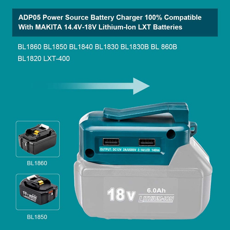 Bộ Sạc Pin Lithium-Ion Cho Makita Adp068