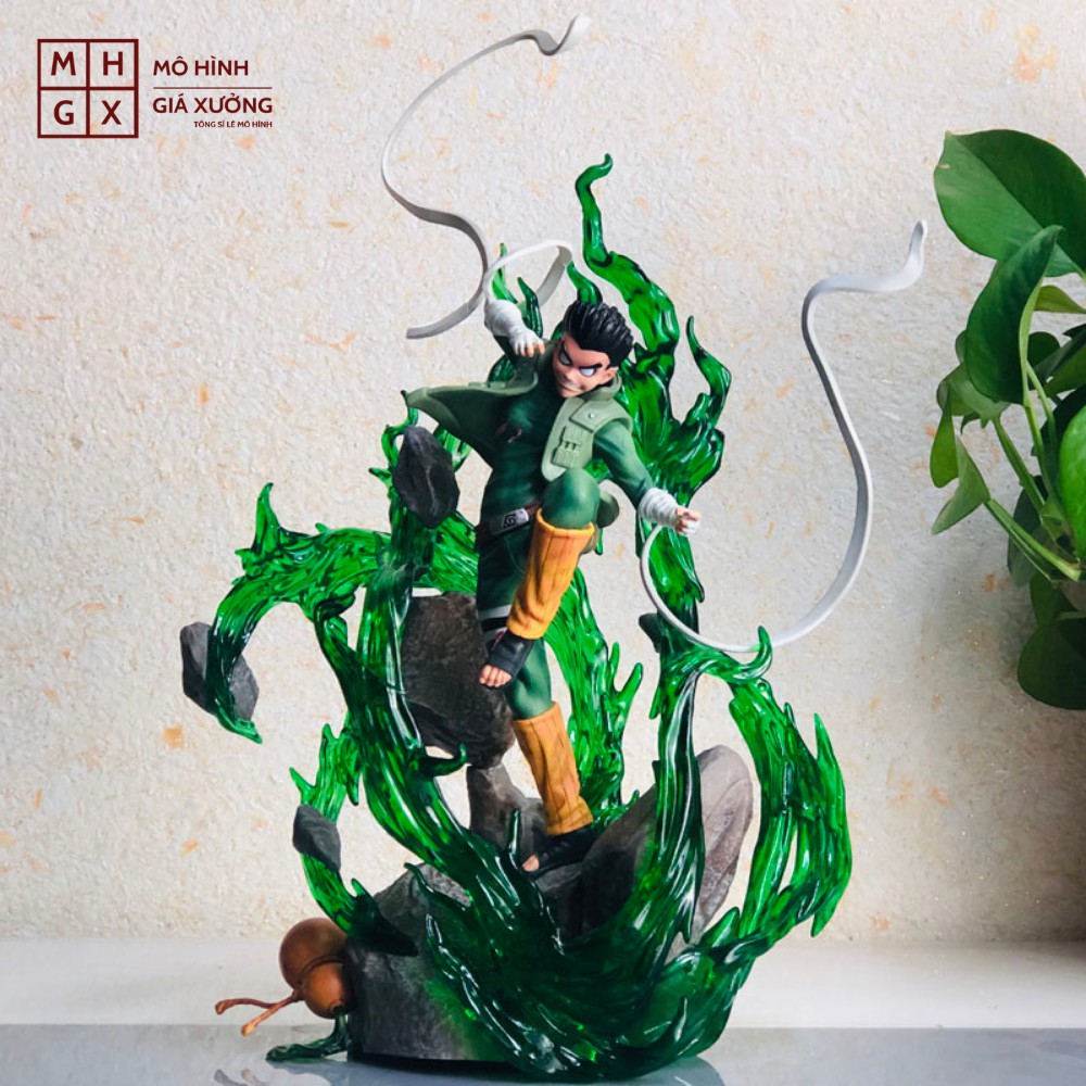 Mô Hình Nhân Vật Rock Lee cao 30cm - Học Trò Của Might Guy -  Jinchuriki Cửu Vĩ Shippuuden - Tượng Figure Naruto