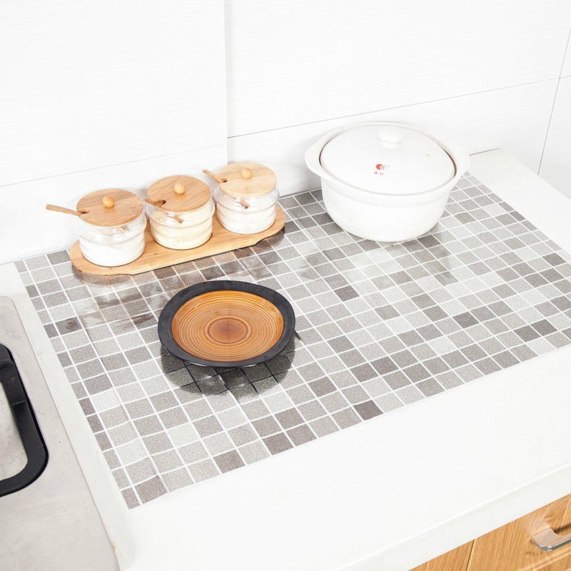 Hình dán tường nhà bếp chống bám dầu mỡ và chống thấm nước 45x70cm