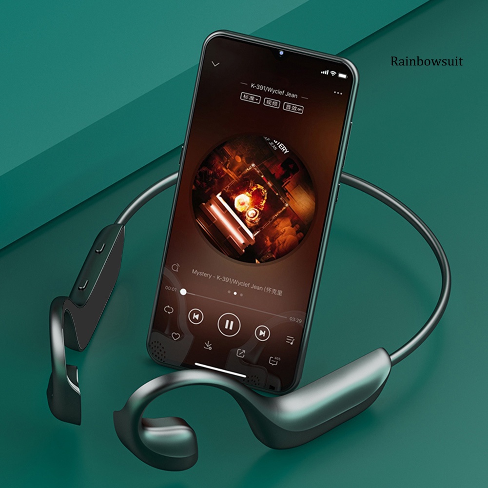 Tai Nghe Bluetooth 5.0 Không Dây Rb- G100 Bone Con Truyền Âm Qua Xương