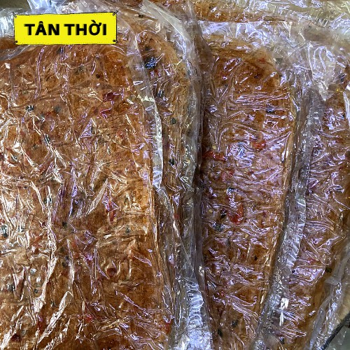 1KG Bánh tráng đỏ dẻo tôm Tây Ninh loại mới đặc biệt - ăn vặt ngon