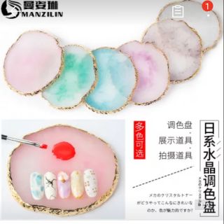 Miếng xà cừ pha màu vẽ