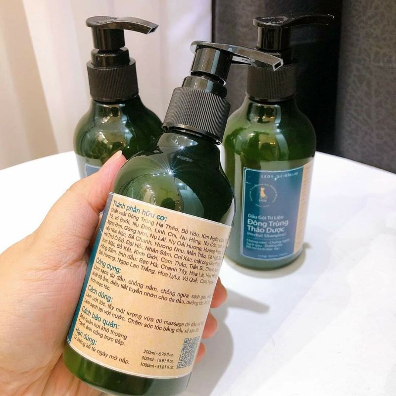 Dầu gội trị liệu Đông Trùng Thảo Dược ( Herbal Shampoo )