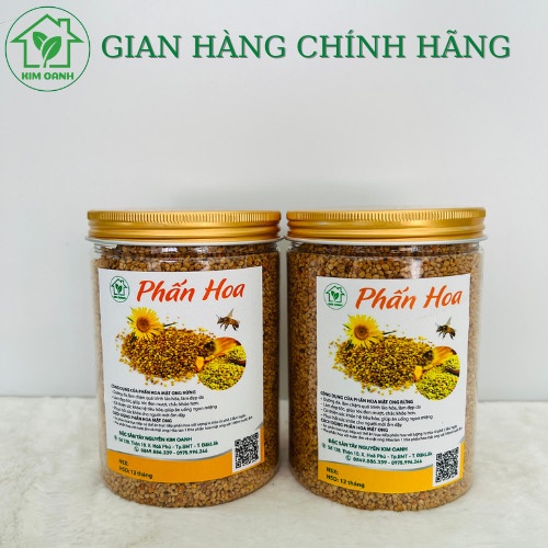 Phấn hoa nguyên chất hoa cà phê đặc sản Tây Nguyên Kim Oanh hộp 500gr