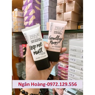 KEM LÓT CATRICE PRIME AND FINE NUTY SALE CẢ 2 DÒNG