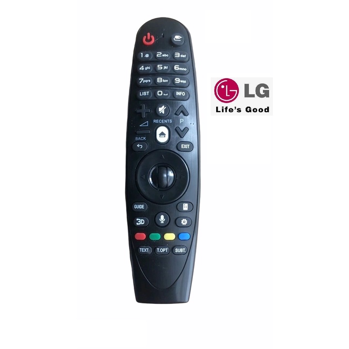 Điều khiển tivi LG 2015 giọng nói MR600 hàng chính hãng - Tặng kèm pin - Remote tivi LG giọng nói năm 2015 chính hãng