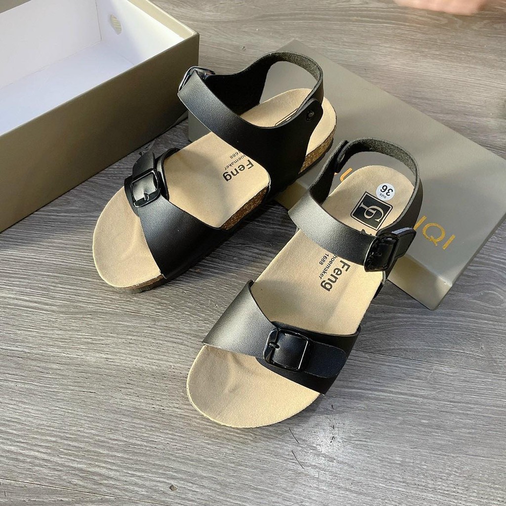 SANDAL KHÓA ĐẾ LÕM SIÊU SANG