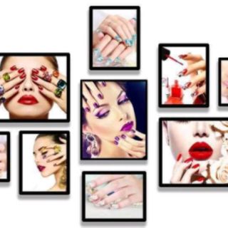 BỘ 11 TRANH NAIL SIZE M