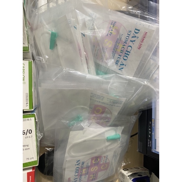 Dây hút dịch mũi dùng trong nâng mũi - dây truyền dịch mũi - dây cho ăn