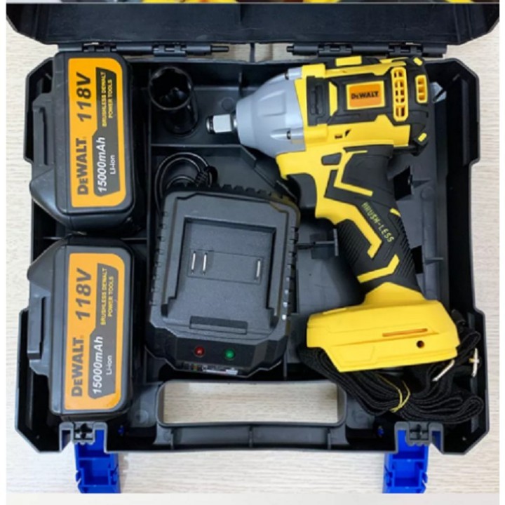 [Cao Cấp] Máy Siết Bulong Dewalt 118V không chổi than Đầu 2 trong 1 model cải tiến 2021