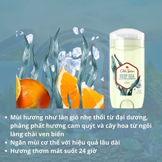 Lăn sáp khử mùi old spice deep sea 85g usa
