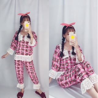 Đồ bộ ngủ tole ren