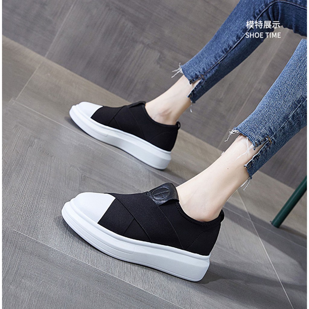 Giày Lười Vá Đen Kèm Ảnh Thật | BigBuy360 - bigbuy360.vn