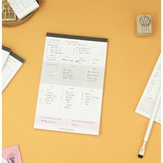 SET 60 GIẤY PLANNER MINIMAL - Tiệm Ngựa Gỗ
