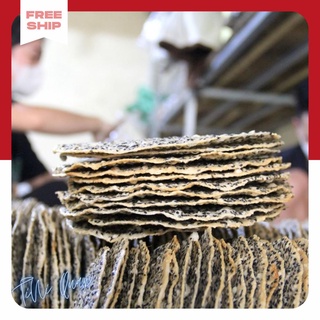 Bánh đa vừng đen nướng chín đặc sản Đô Lương Nghệ An giá rẻ, chính hãng 10 chiếc/ 1 bịch