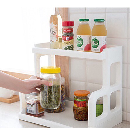 KỆ GIA VỊ CHỮ H NHỰA