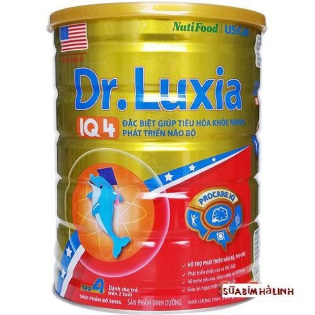 Sữa bột Dr Luxia 4 900g ( nutifood ) Date mới nhất